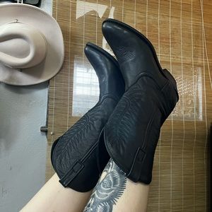 Women’s Black Laredo Cowboy Western Boots